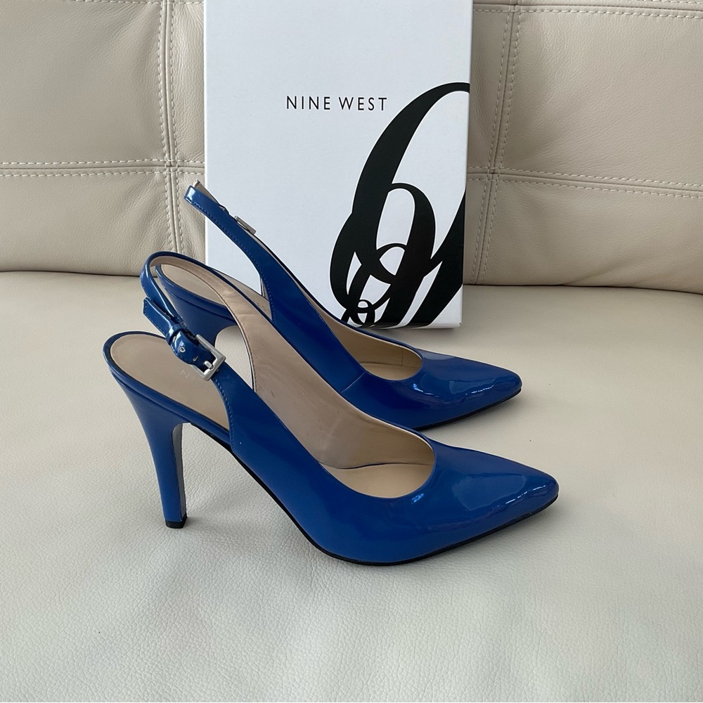 Nine West GILLIANO SAPPHIRE Shoes, Size 9M